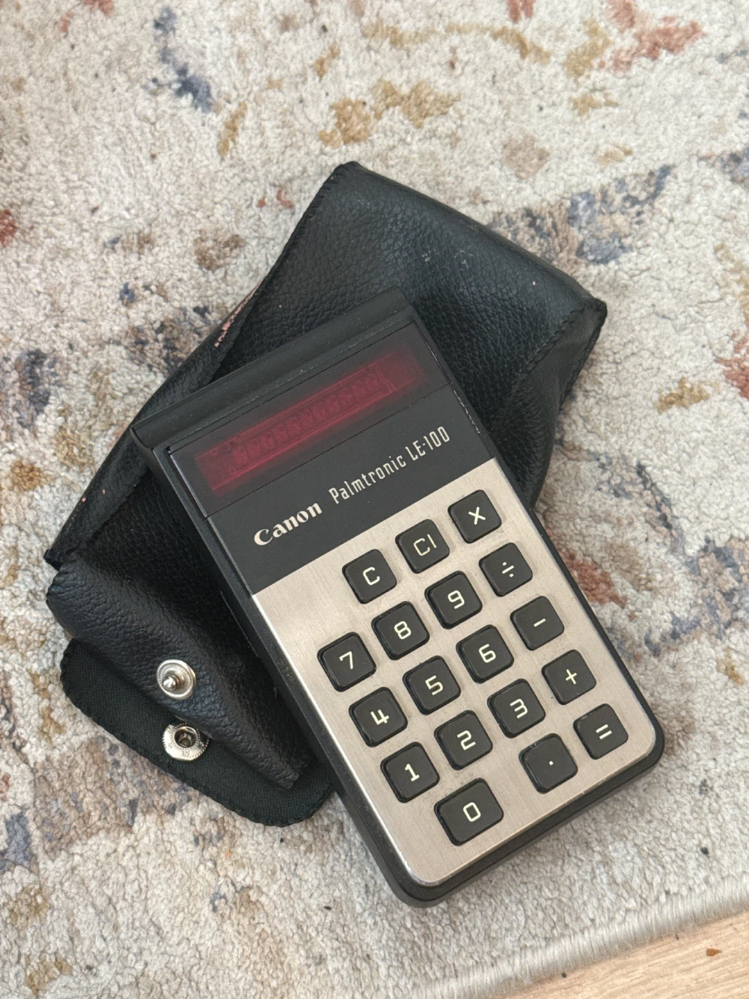 Canon Palmtronic LE-100 Vintage Calculator