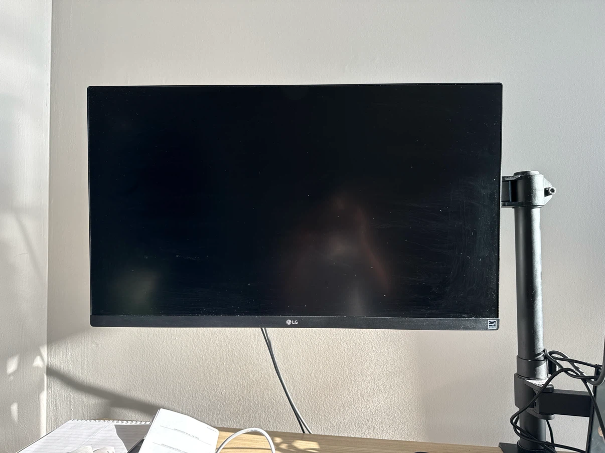 Monitor + Dual Monitor and Laptop Desk Mount Stand