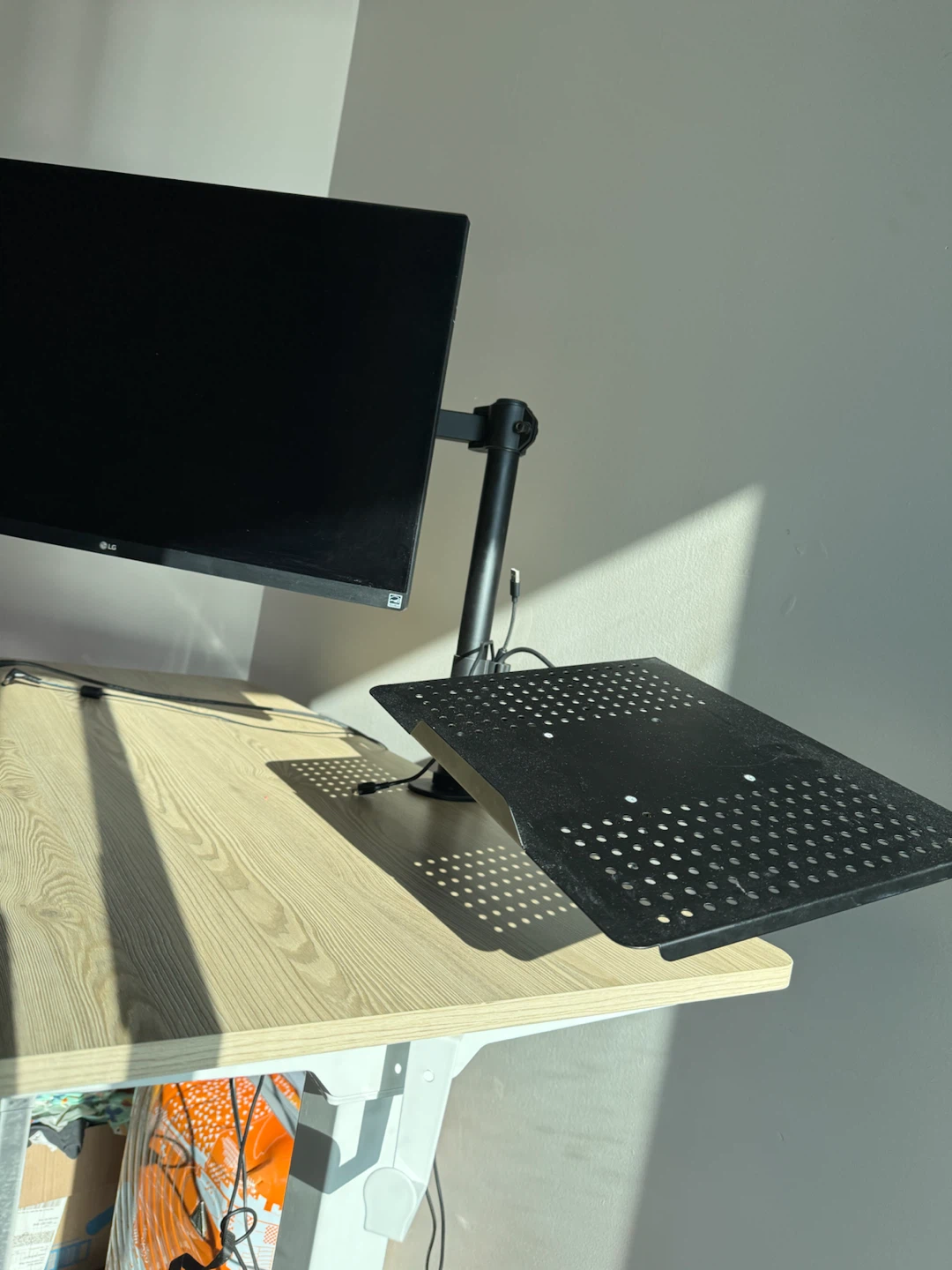 Monitor + Dual Monitor and Laptop Desk Mount Stand - photo 3