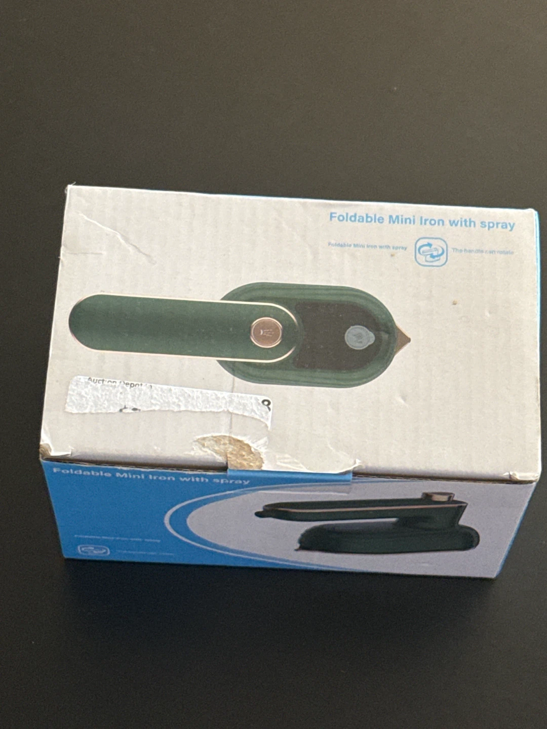 Foldable Mini Iron with Spray