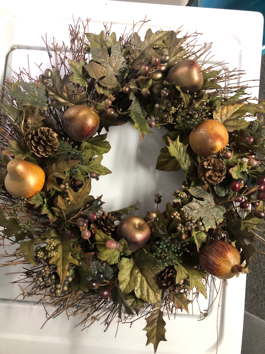 Autumn Harvest Decorative Wreath