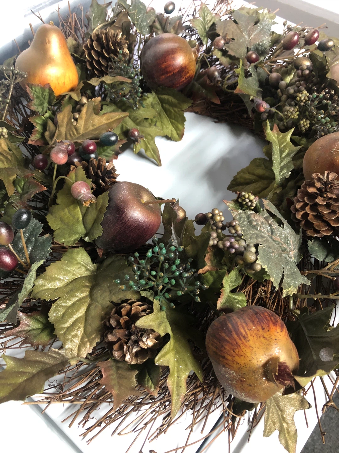 Autumn Harvest Decorative Wreath - photo 2