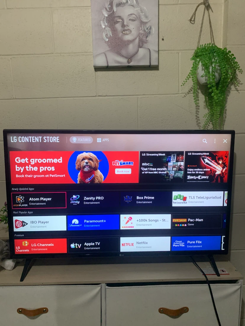 LG 43” 4K UHD Smart TV + Remote – Fully Working - photo 3
