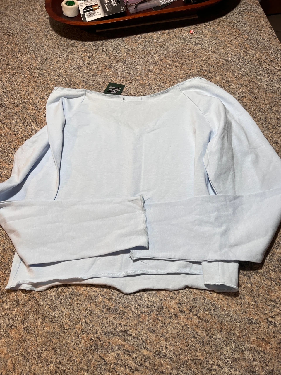 Wild Fable Light Blue Long Sleeve Top - photo 4