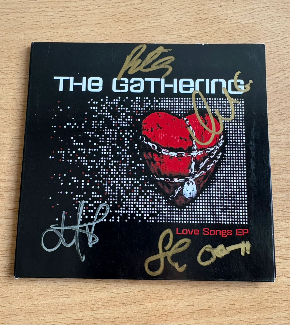 The Gathering Autographed CD Collection + Pins and Sticker - photo 2