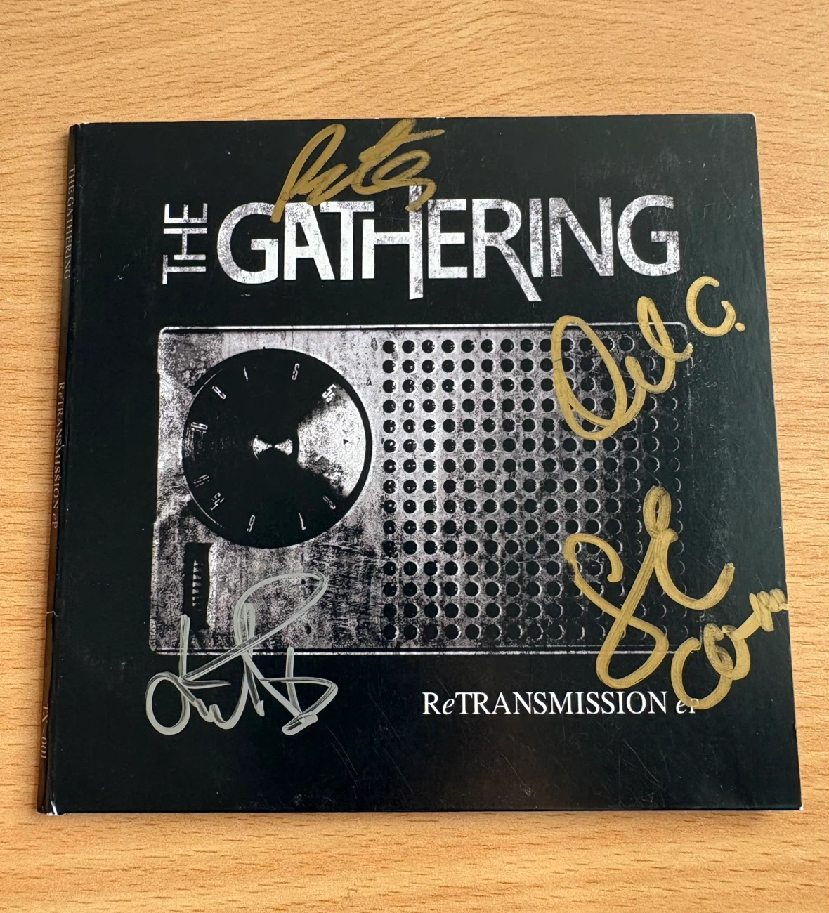 The Gathering Autographed CD Collection + Pins and Sticker - photo 4