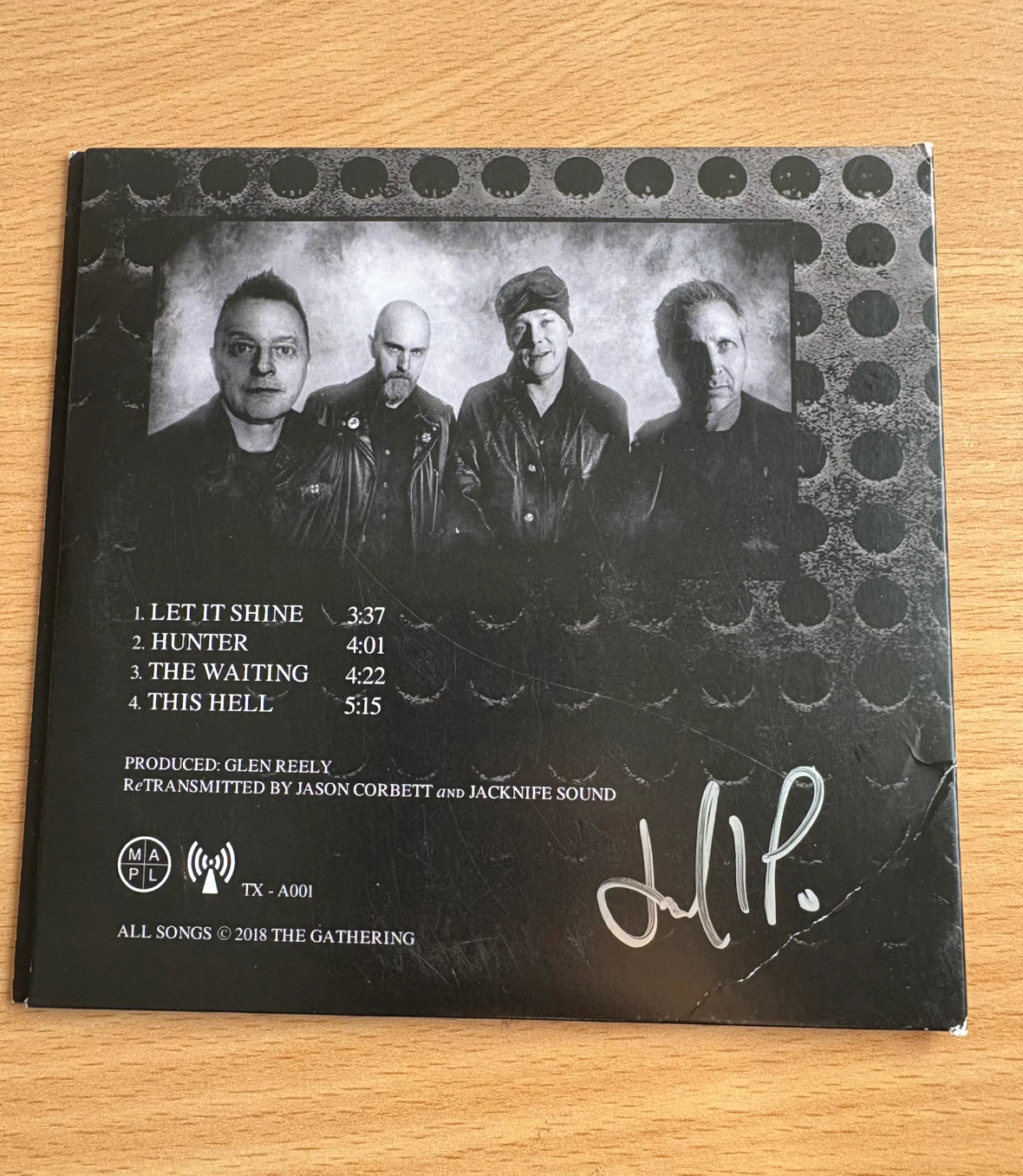 The Gathering Autographed CD Collection + Pins and Sticker - photo 5