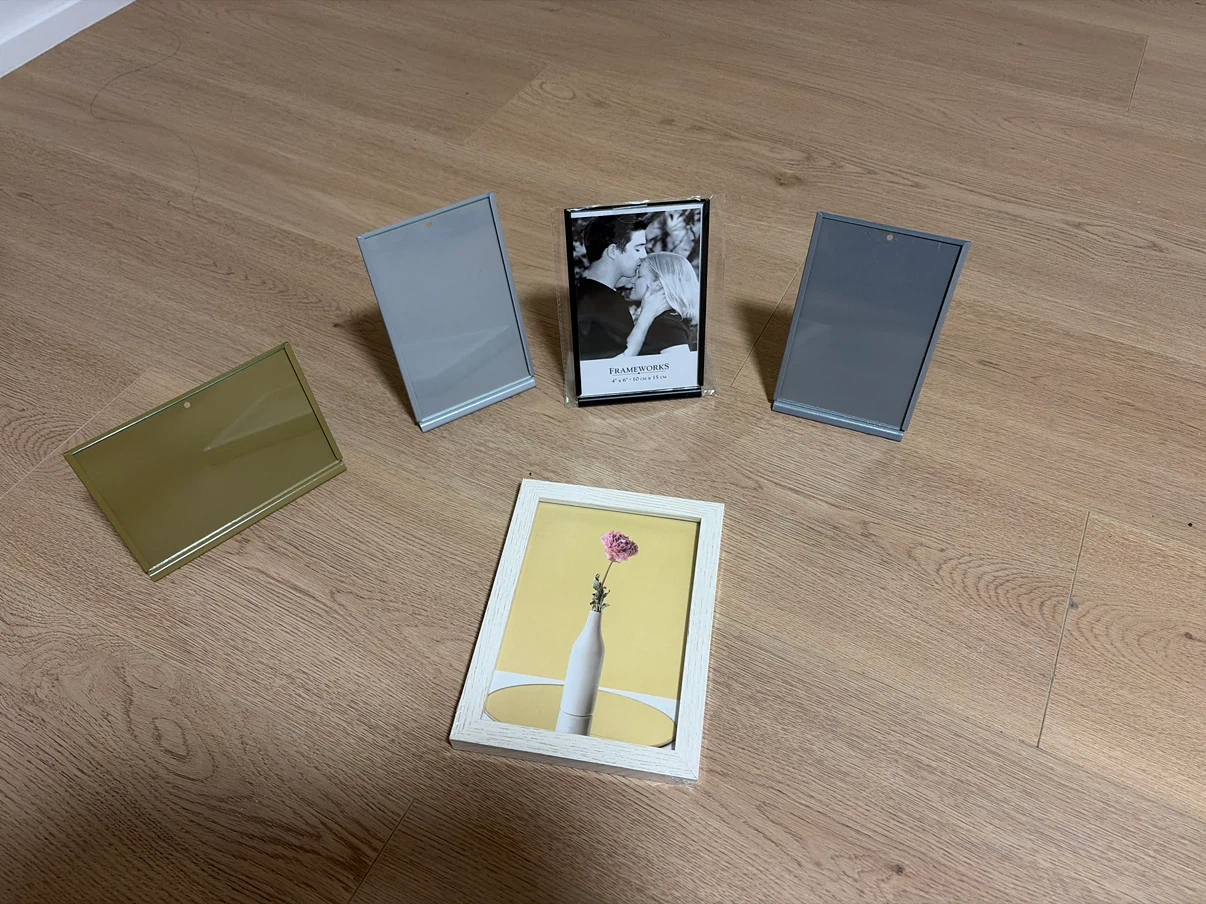 Set of 5 Assorted Photo Frames