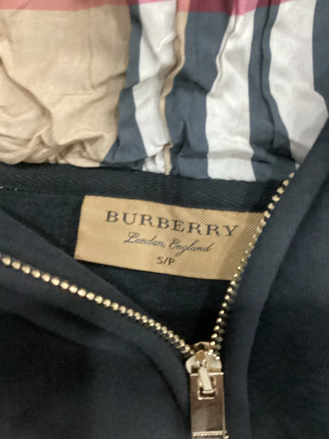 Burberry Black Zip-Up Hoodie - photo 2
