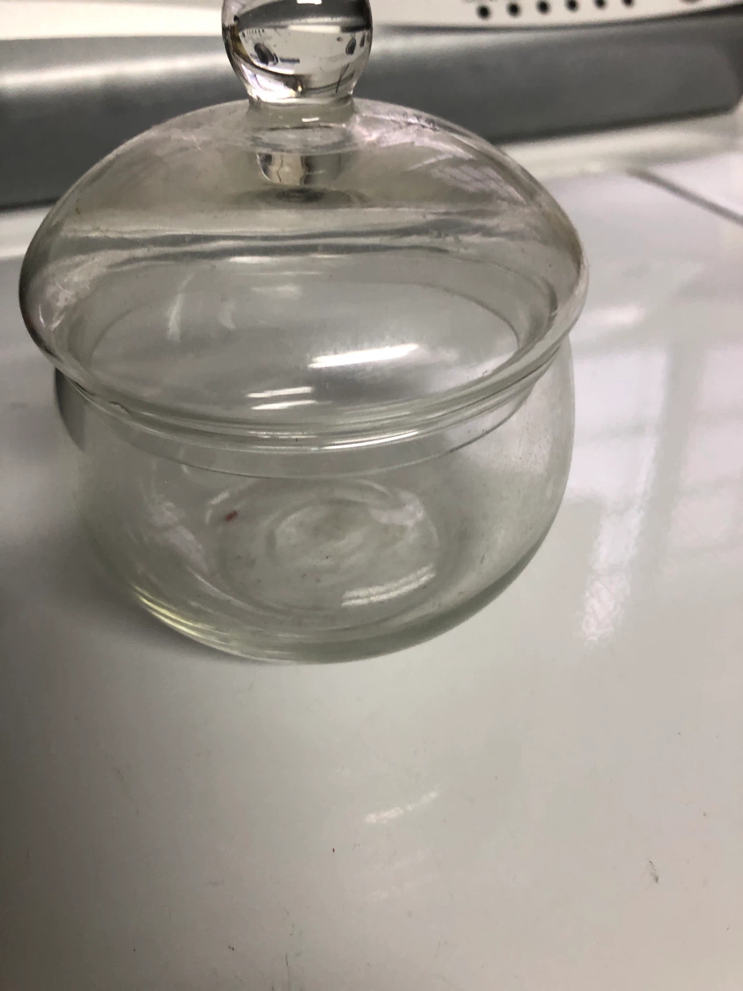 Small Glass Jar with Lid