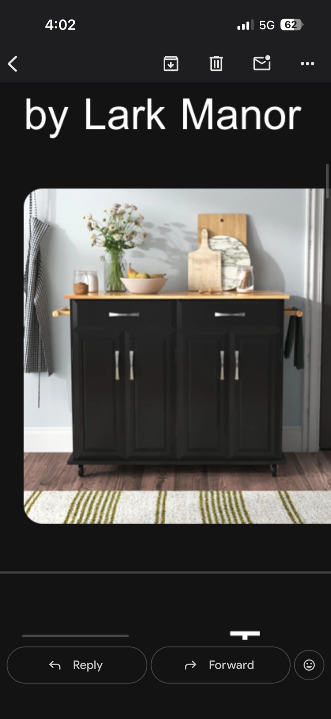 Lark Manor 48.1 inch Kitchen Island