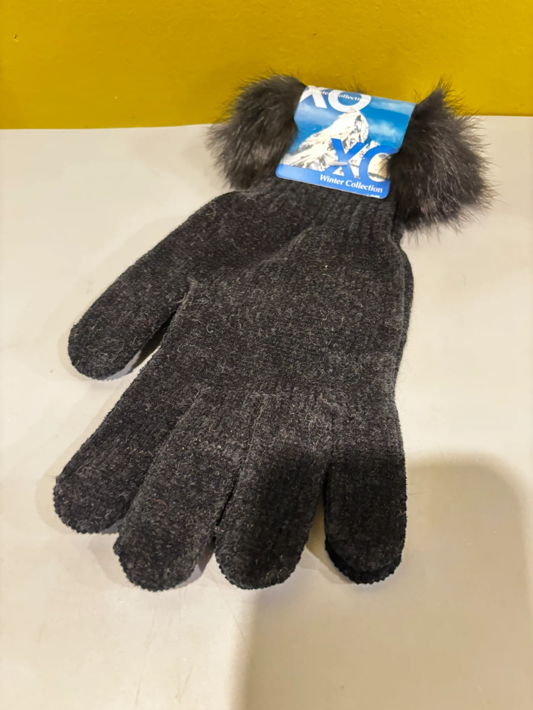 XOC Winter Collection Faux Fur Cuff Gloves