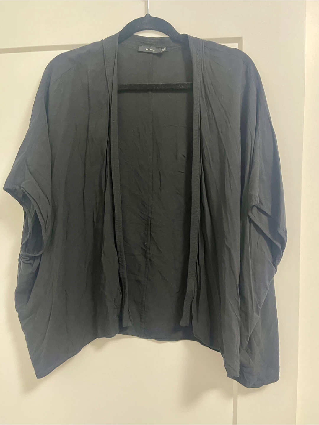 Talula by Aritzia black kimono cardigan