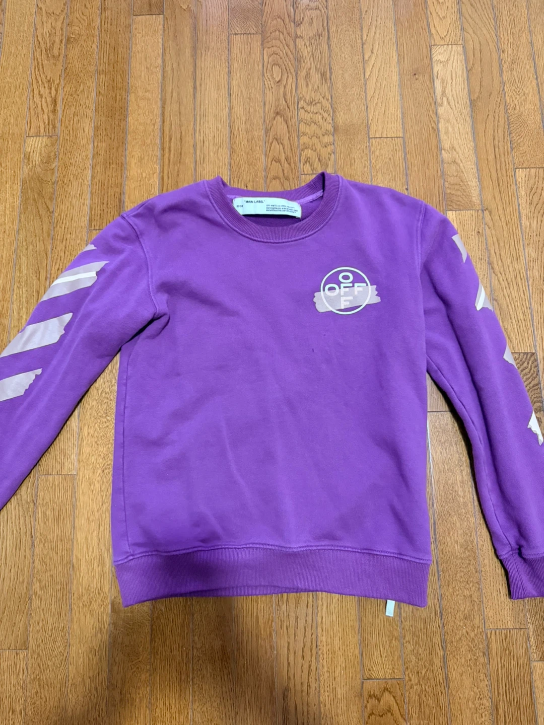 Off-White Purple Sweatshirt