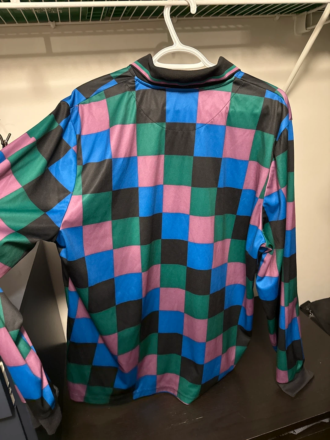 Umbro Checkered Long Sleeve Jersey - photo 2