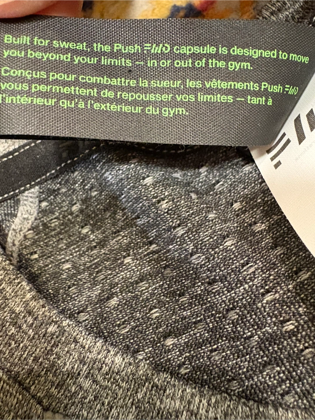 FWD Push Athletic T-Shirt - Grey - Size M - photo 4