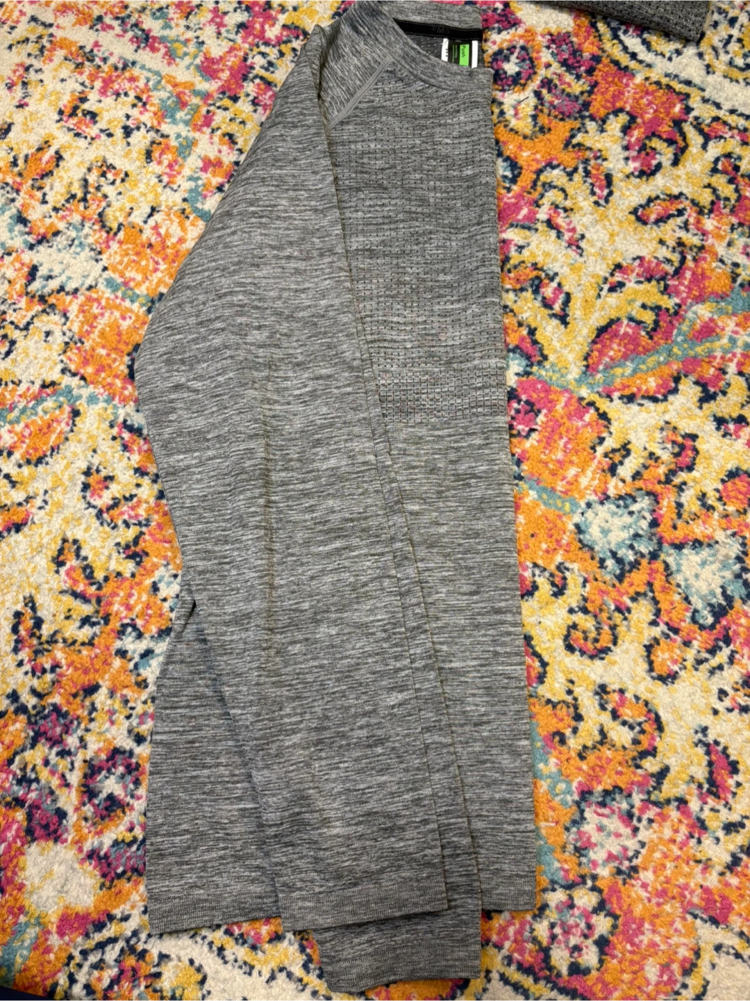 FWD Push Athletic Long Sleeve Shirt Grey - photo 2