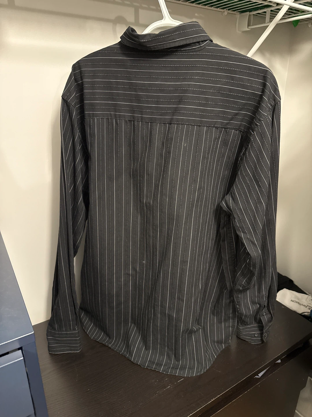 Avirex Men's Black Striped Long Sleeve Shirt - photo 2