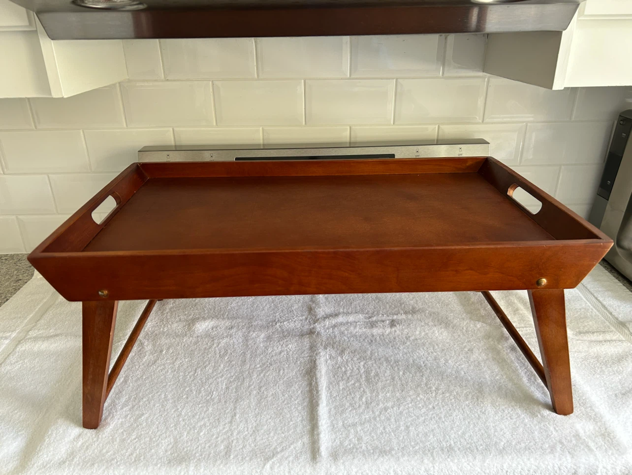 Folding Wooden Versatile Tray/Table (Brampton)