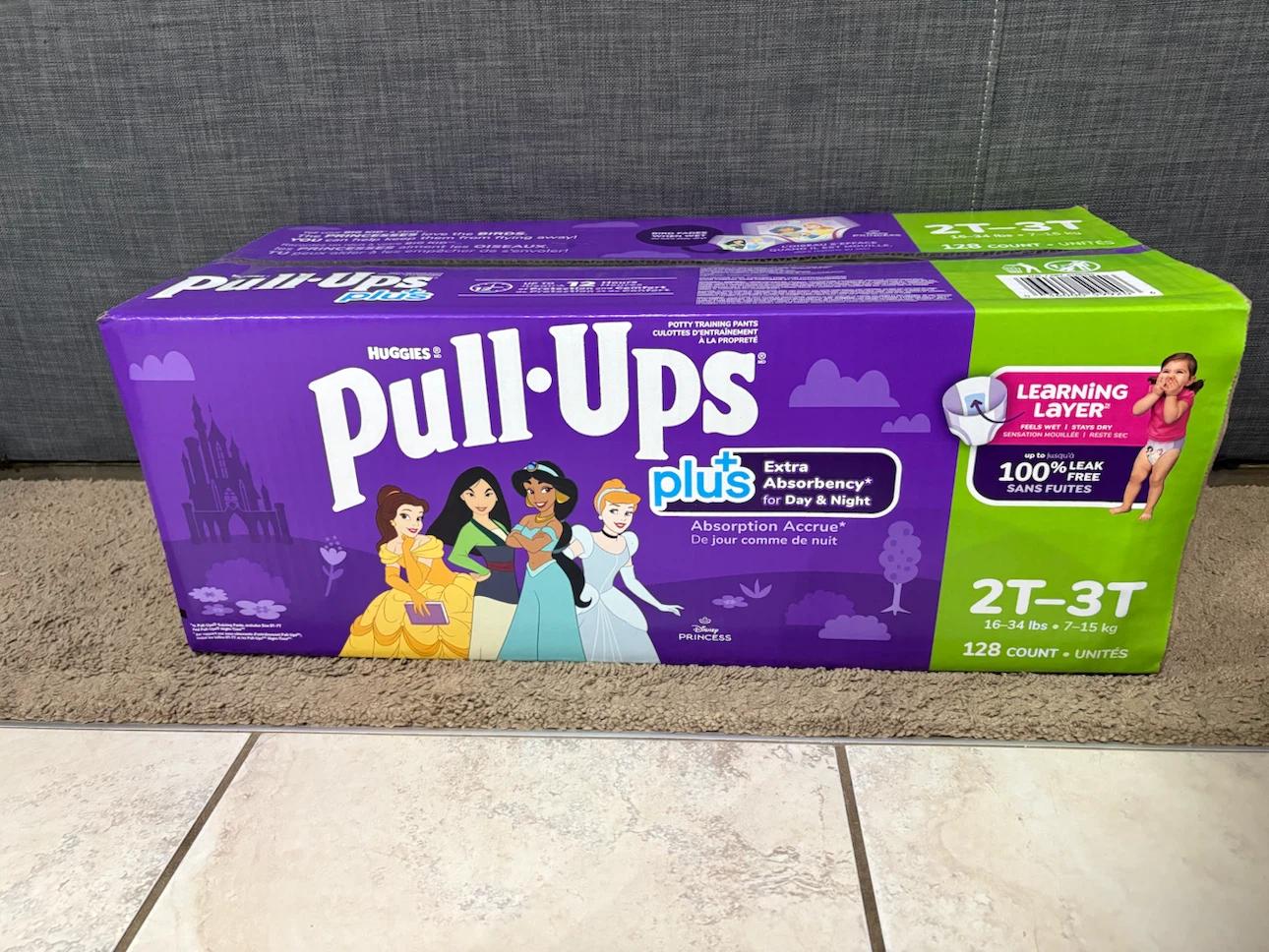 Huggies Pull-Ups Plus Training Pants 2T-3T - photo 2