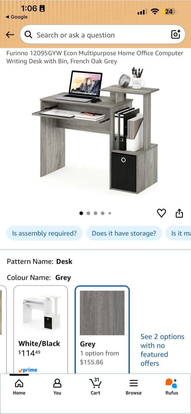 Computer desk multipurpose home office computer desk
