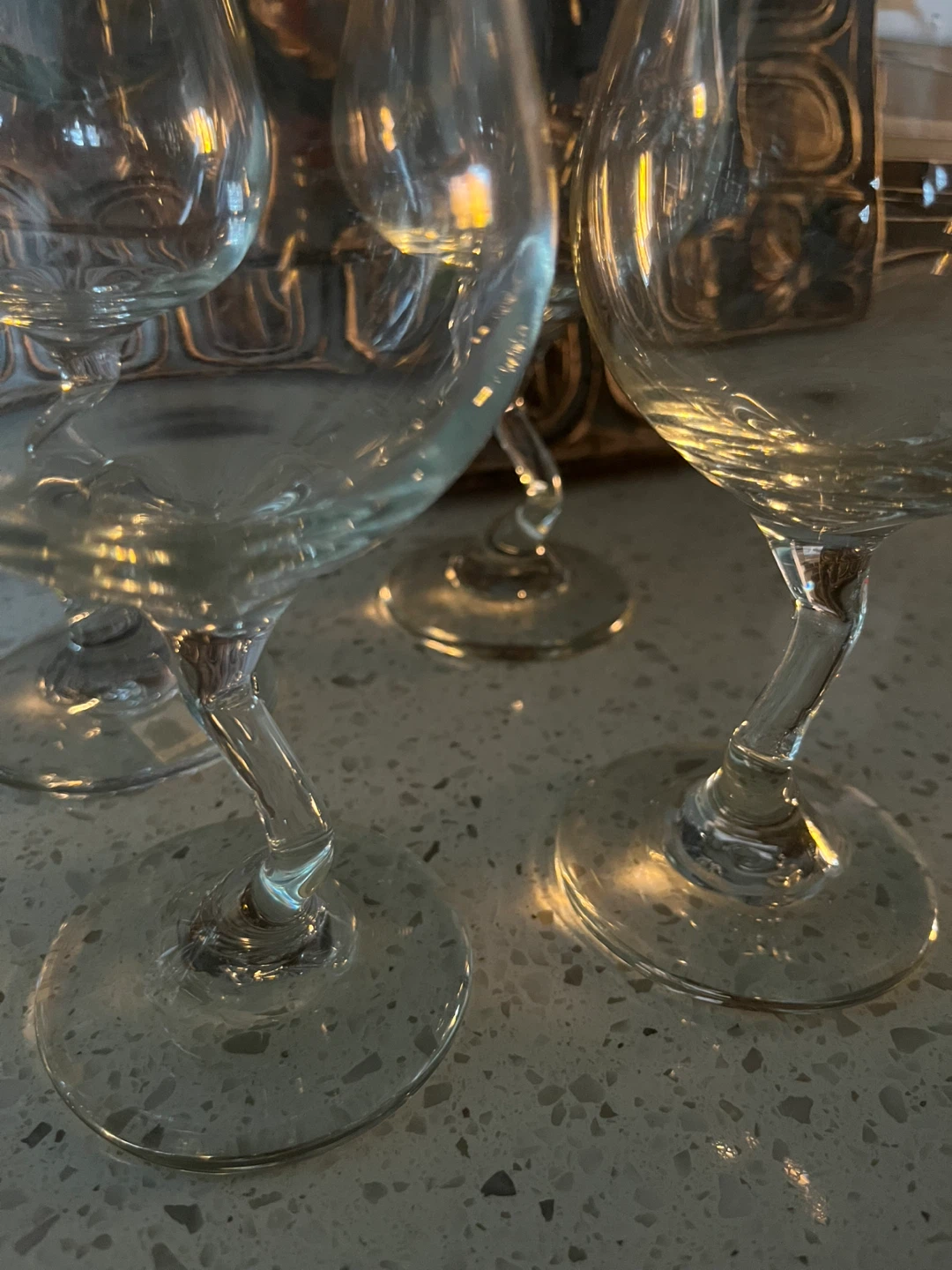 Set of 4 Spiral Stem Cocktail Glasses - photo 4