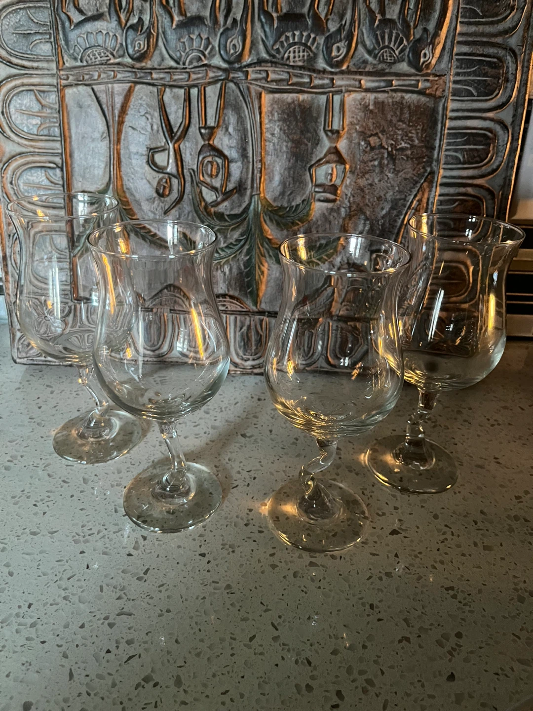 Set of 4 Spiral Stem Cocktail Glasses - photo 5