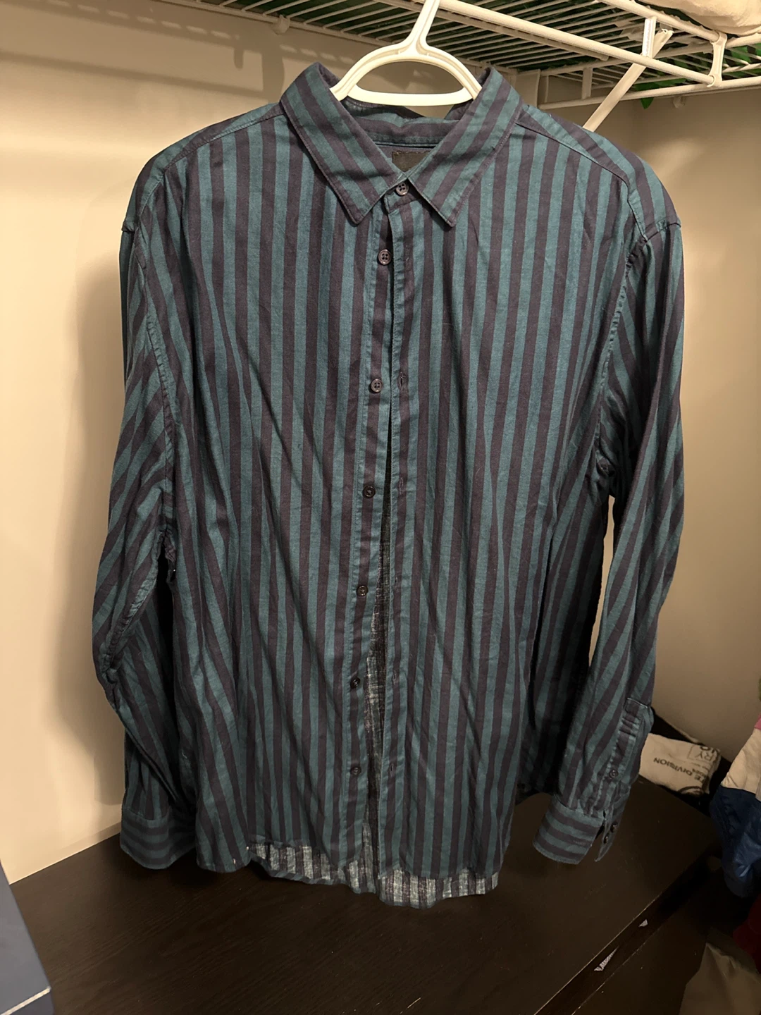 H&M Striped Long-Sleeve Shirt