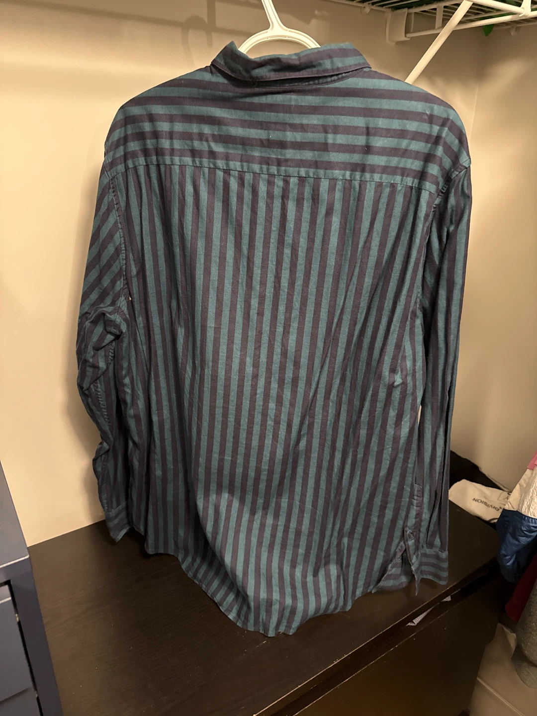 H&M Striped Long-Sleeve Shirt - photo 2