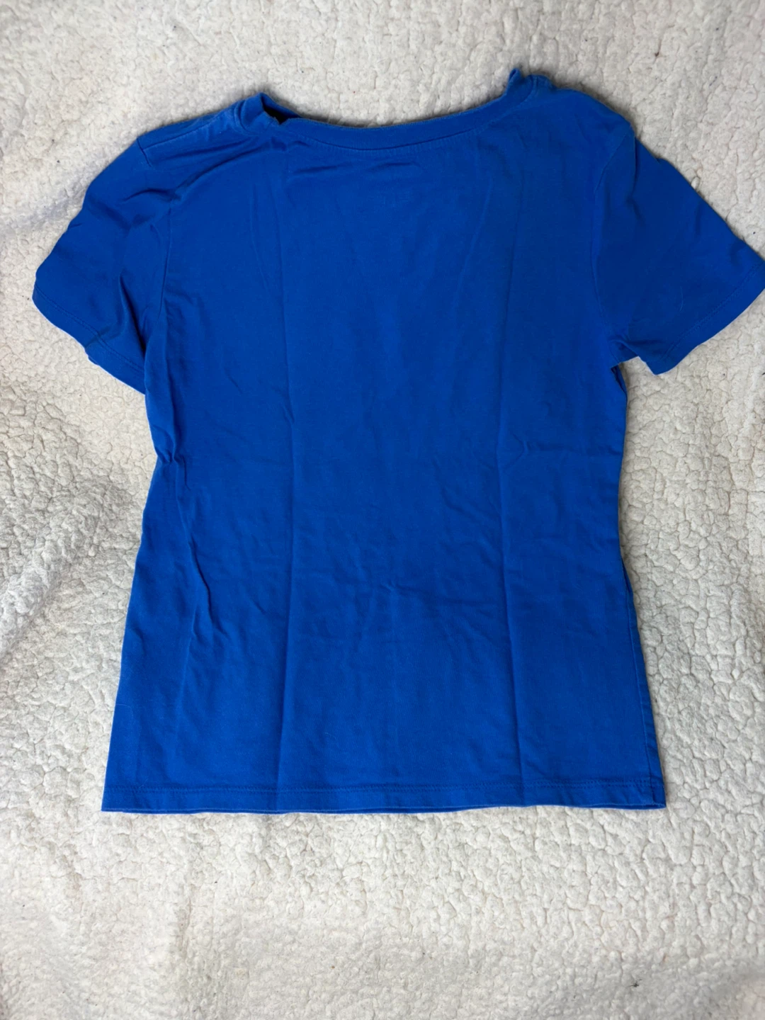 Cat & Jack Blue T-Shirt Medium (8/10) - photo 3