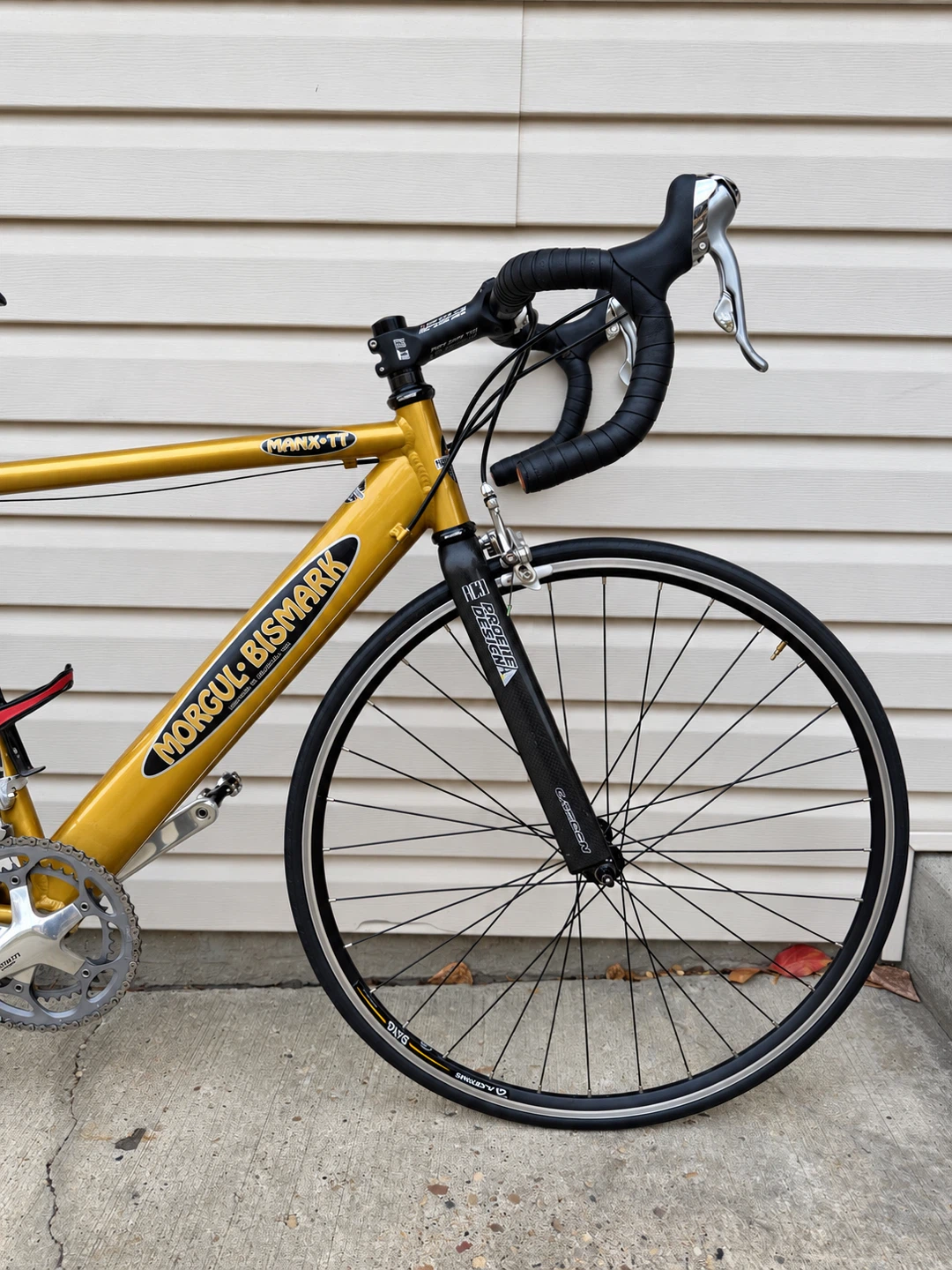 MORGUL BISMARK MANX TT ROAD BIKE IN STRIKING GOLD. - photo 3