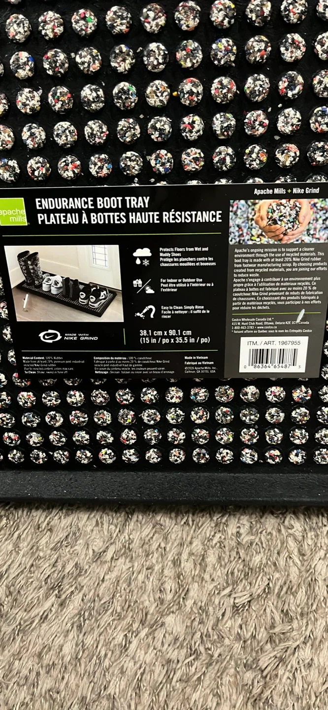 Apache Mills Endurance Boot Tray