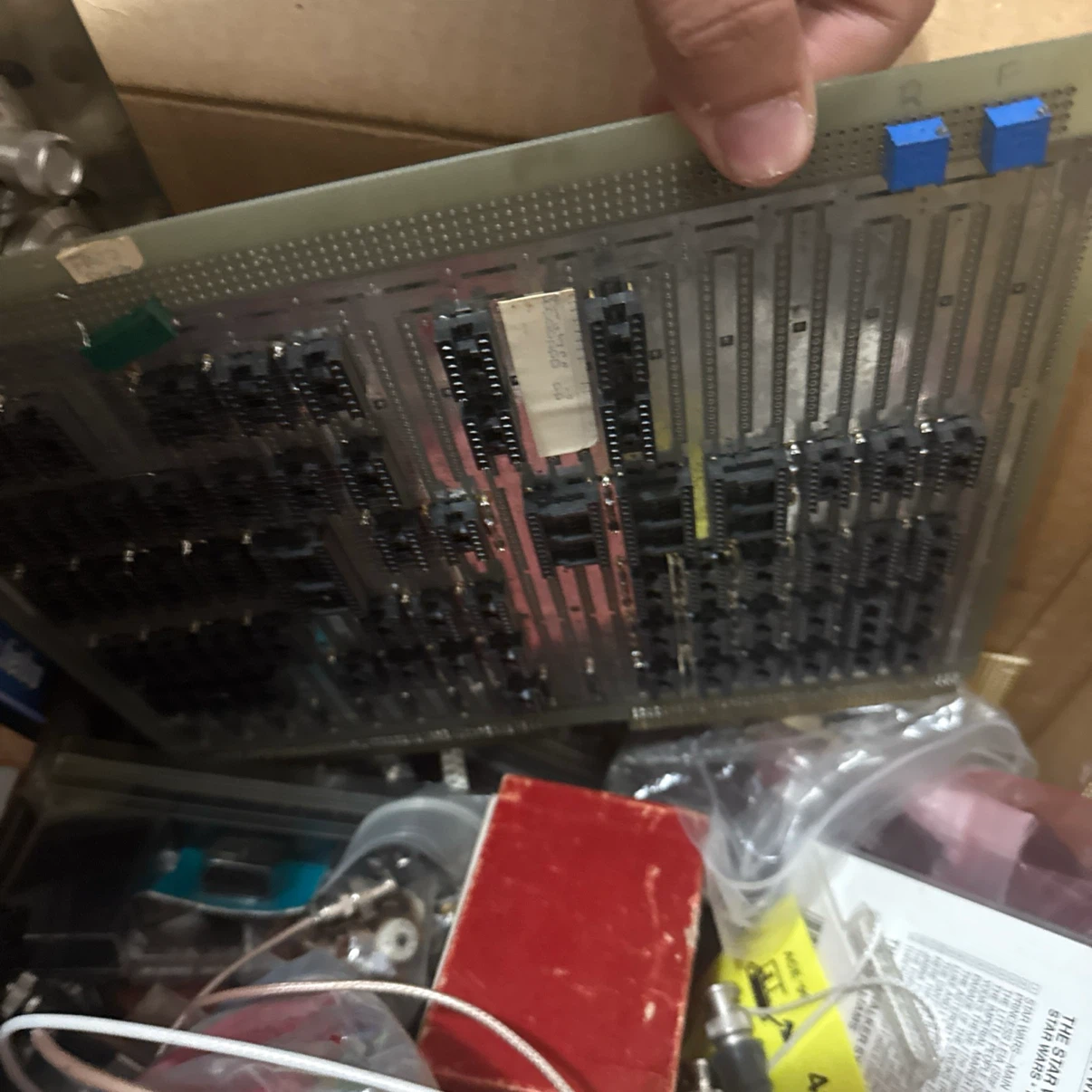 Assorted Vintage Electronics Components and Circuit Boards - photo 3