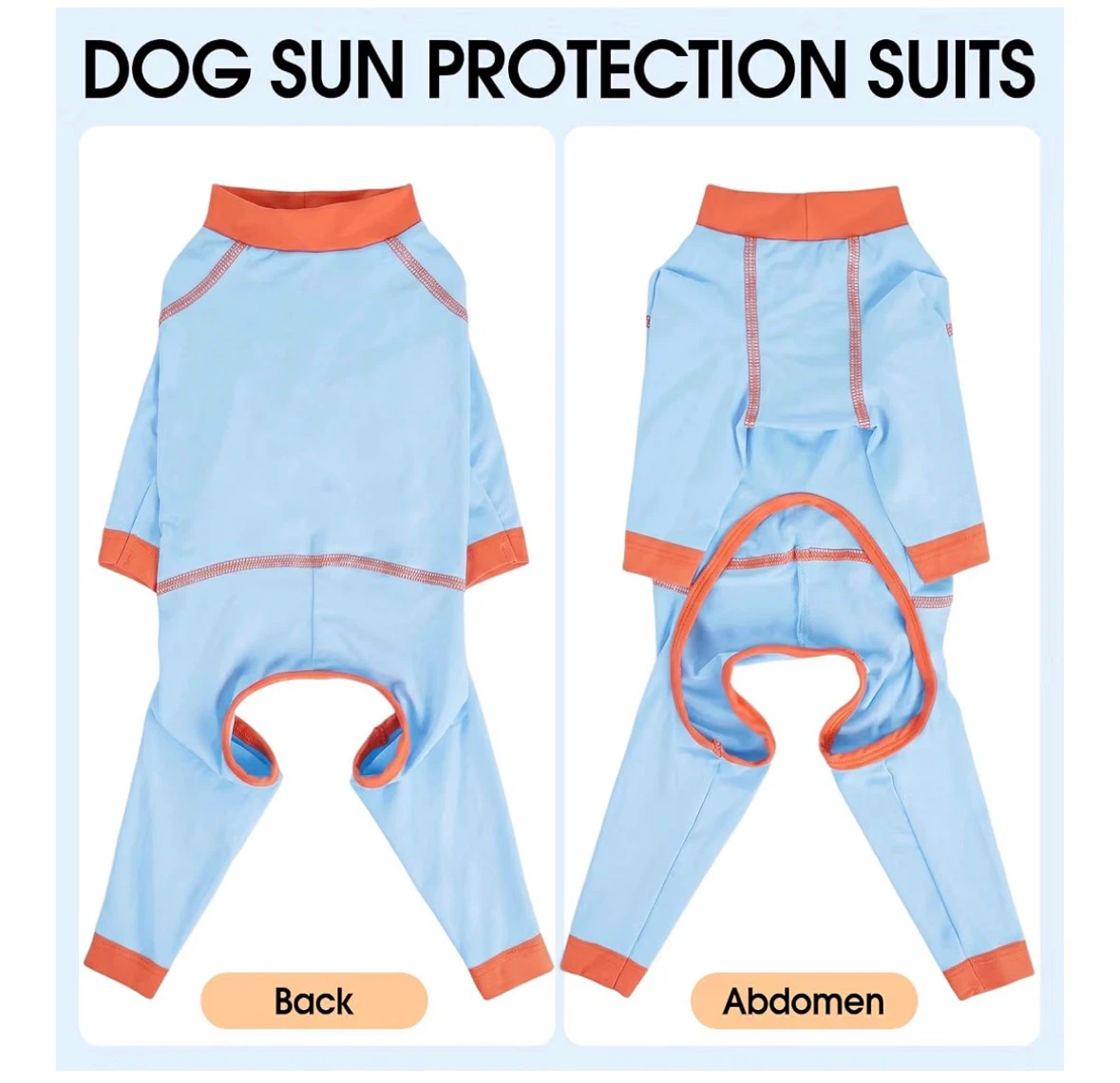 Dog Sun Protection Suit Small