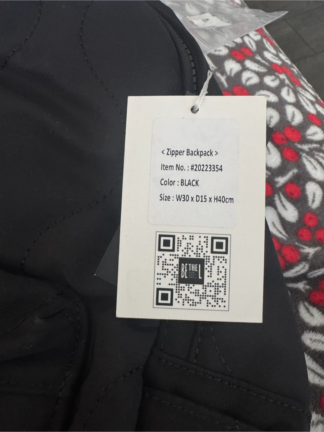 Bethel Black Quilted Backpack - photo 5