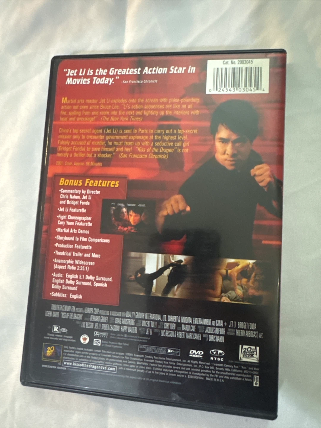 Kiss of the Dragon DVD - photo 3
