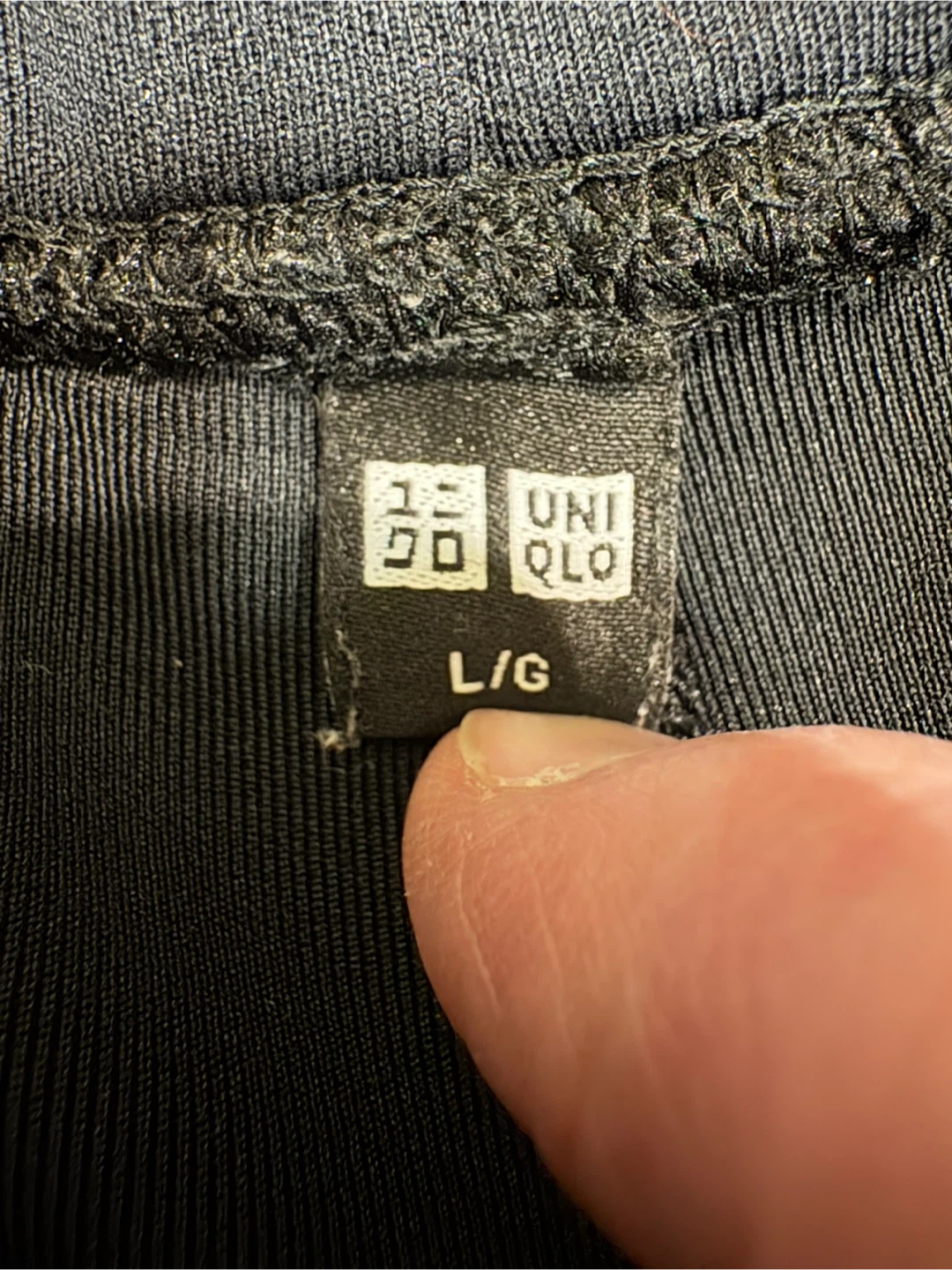 Uniqlo Black Jogger Pants Large - photo 3