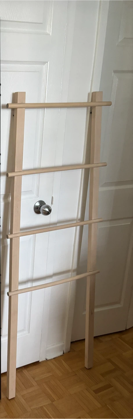 Light Wood Decorative Ladder