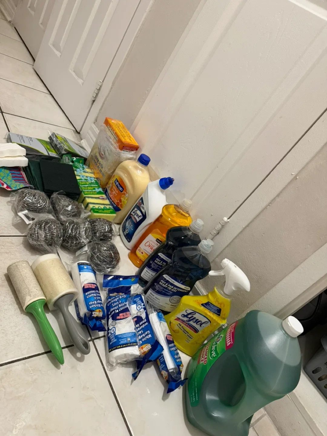Assorted Household Cleaning Supply Bundle