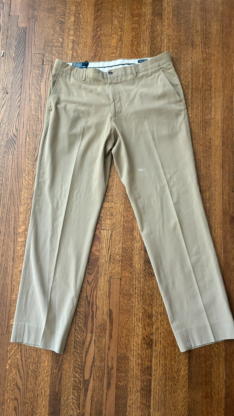 Vintage Polo Ralph Lauren 100% Cotton Chino Pants 36x30