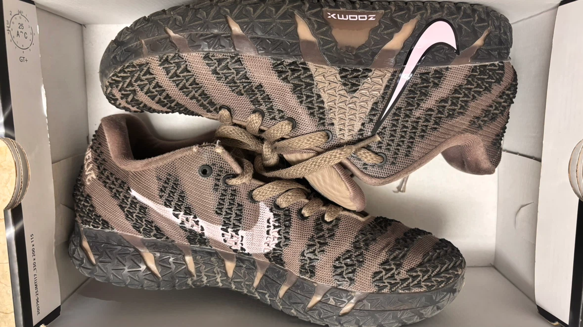 Nike Ja 3 Mink Brown Pink Foam Sneakers