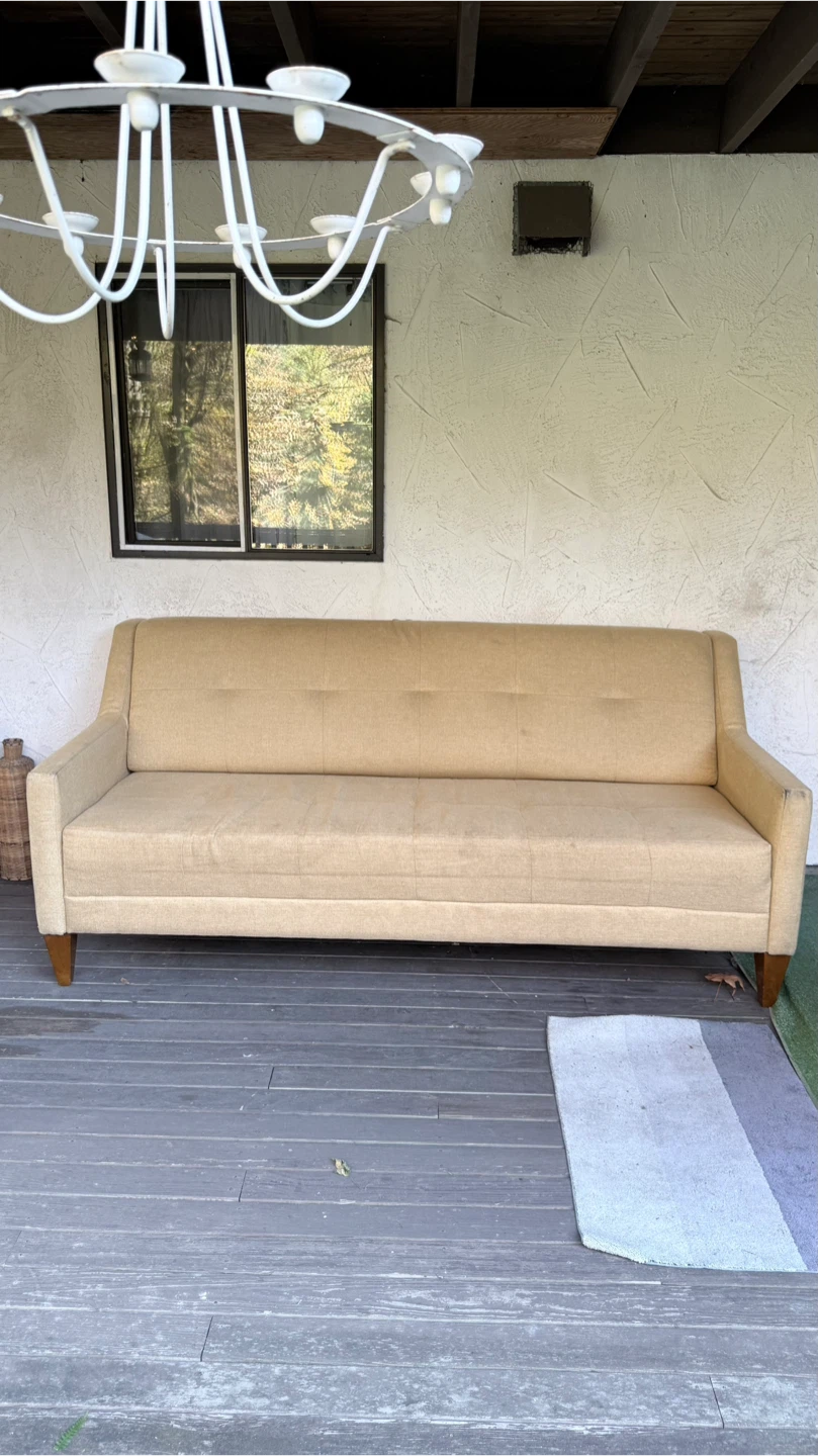 Two Matching La-Z-Boy Sofas – Beige – Excellent Condition