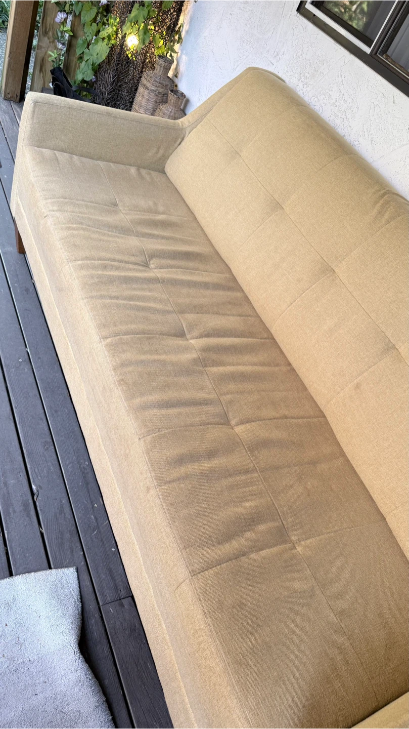 Two Matching La-Z-Boy Sofas – Beige – Excellent Condition - photo 2