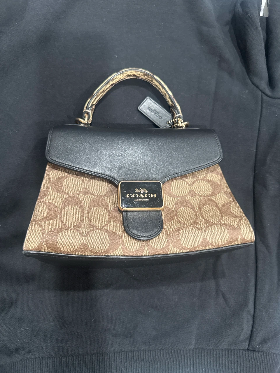 Coach Signature Handle Bag