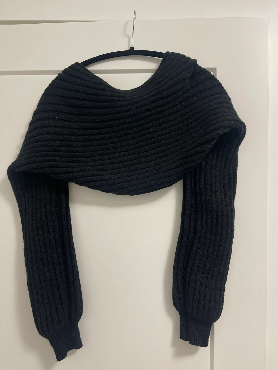 Black Cropped Shrug - photo 5