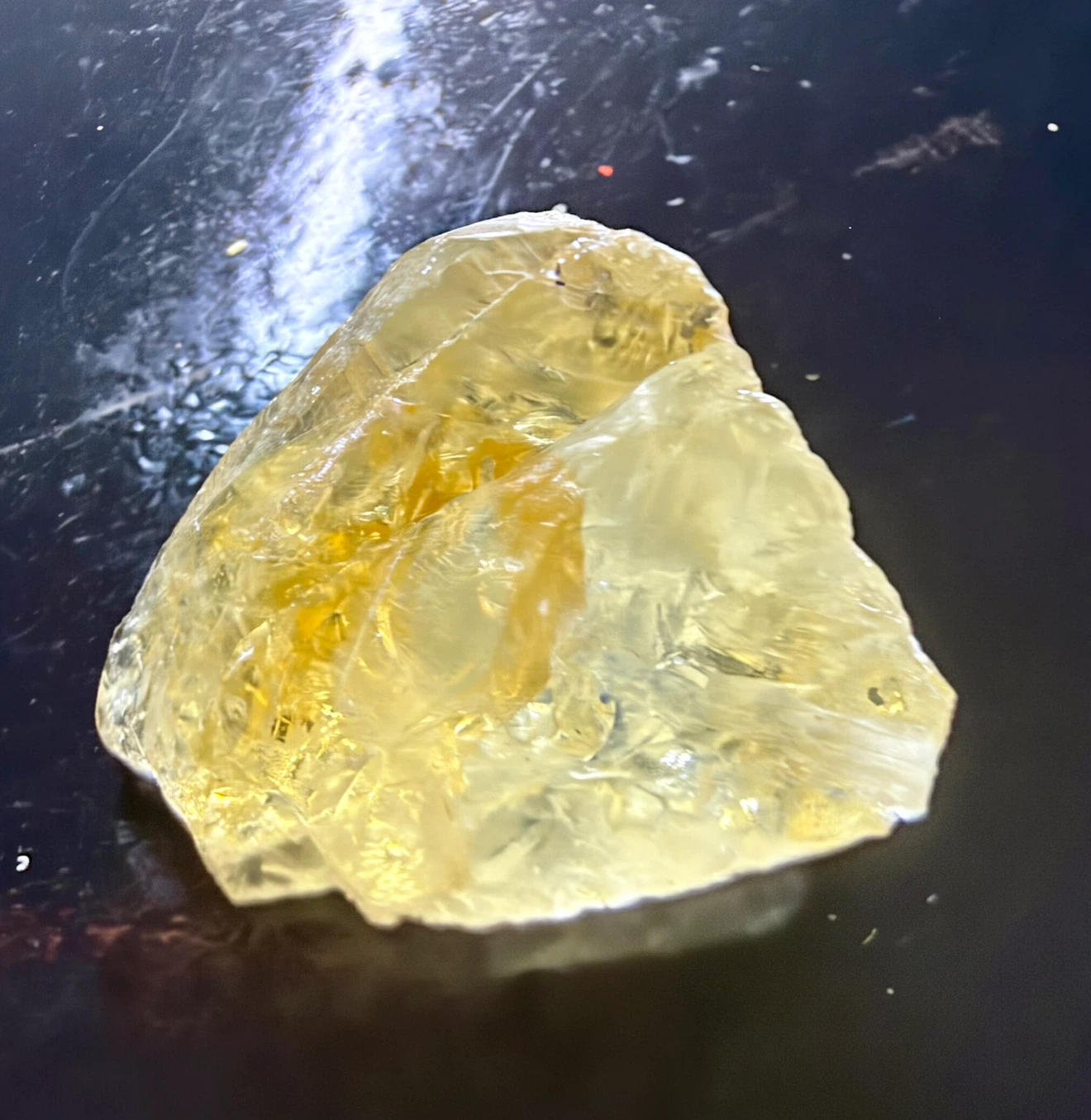 Raw Citrine Crystal Specimen - photo 2