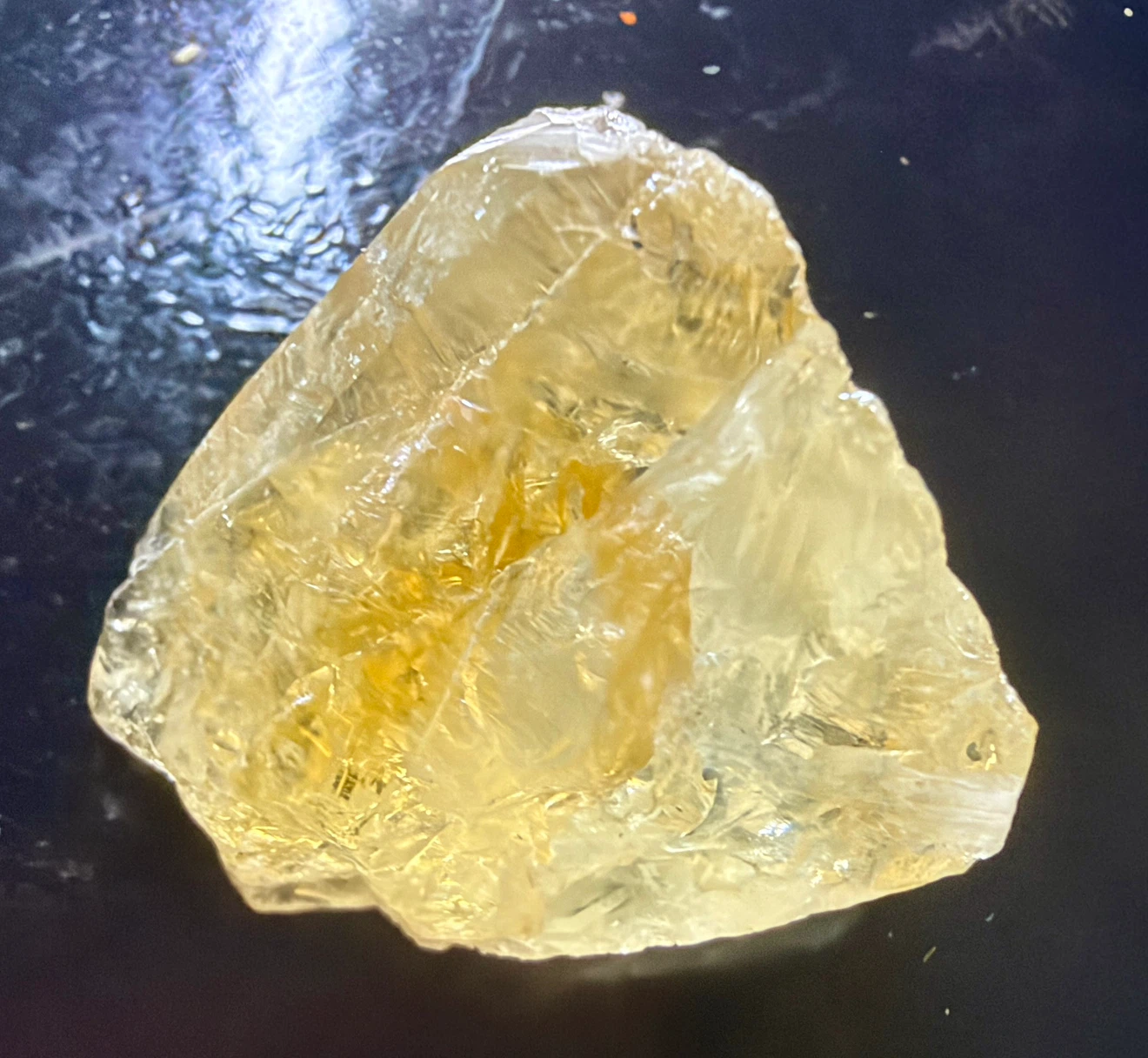 Raw Citrine Crystal Specimen - photo 3