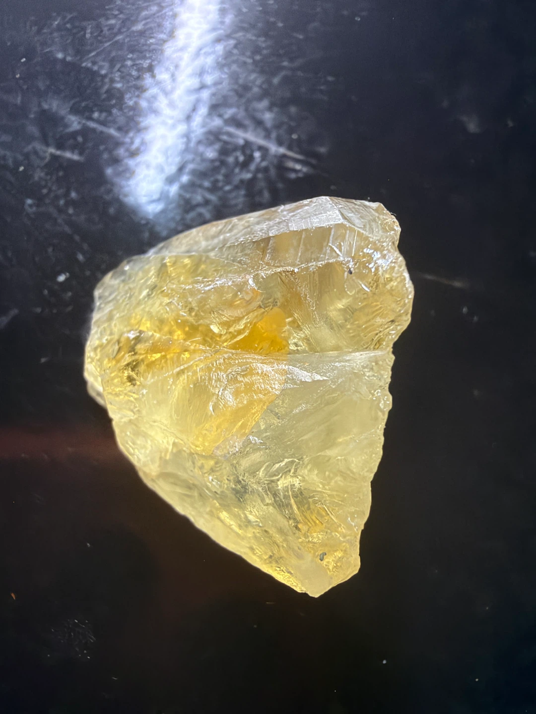 Raw Citrine Crystal Specimen - photo 4