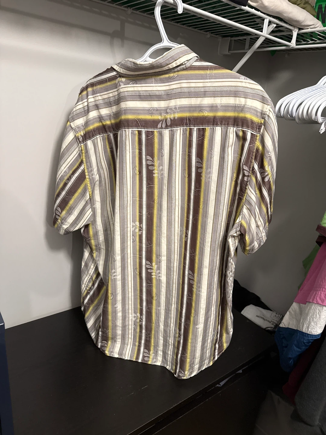 Vintage Point Zero Orange Label Striped Shirt - photo 2