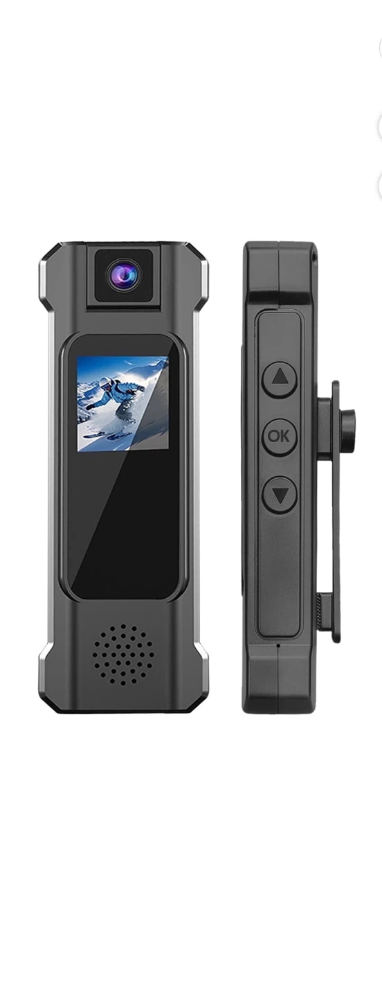 Portable 4K Action Body Camera